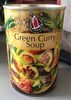 Green curry soup - Product