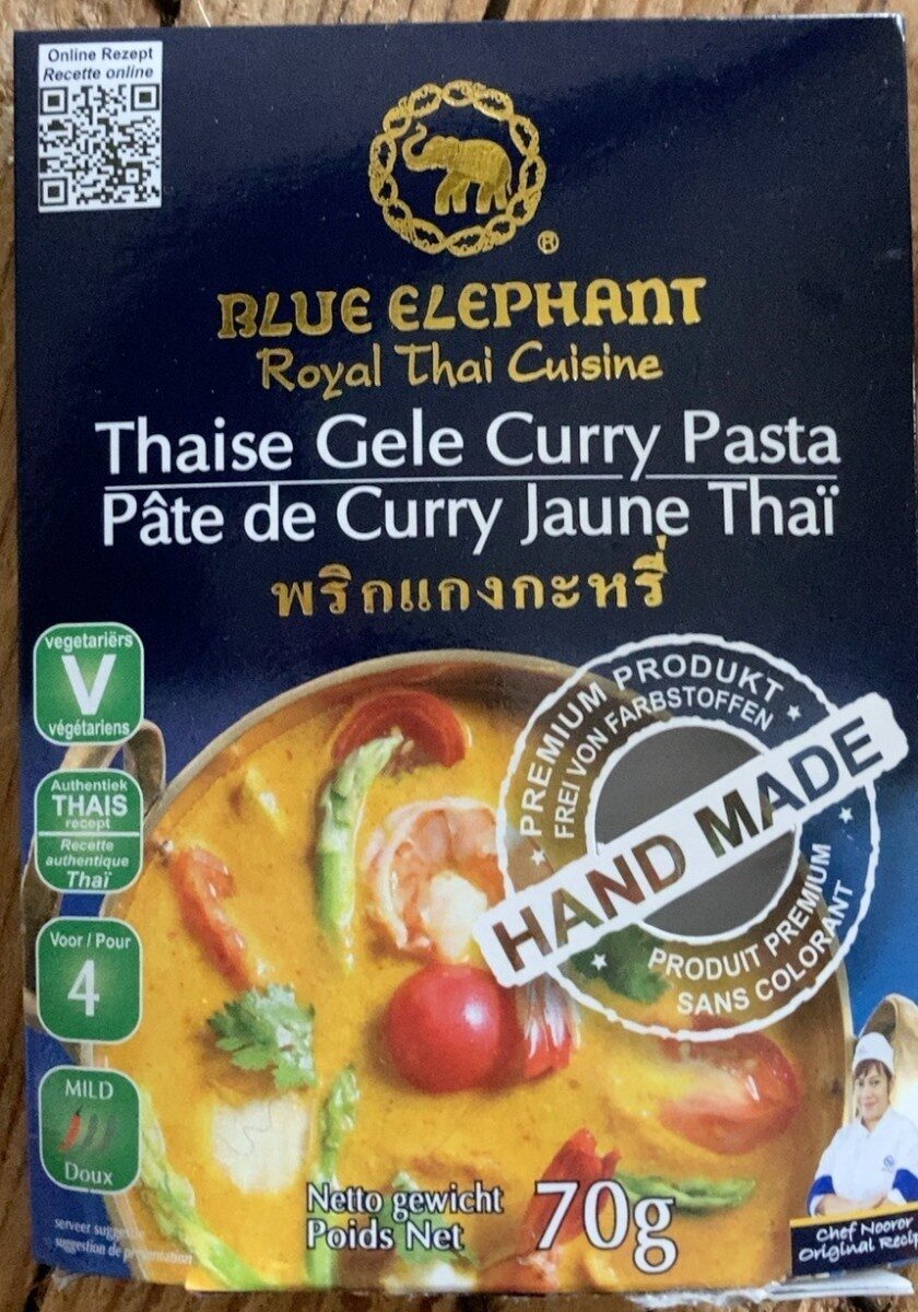 Thai Gelbe Currypaste - Produkt - fr