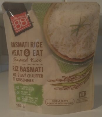 Heat & Eat Steamed Basmati Rice - Produit