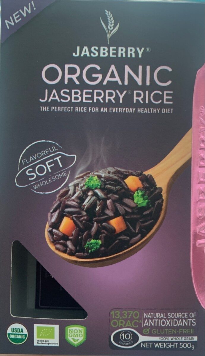Organic jasberry rice - Product - fr