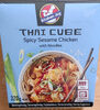Thai cube spicy sesame chicken with noodles - Product
