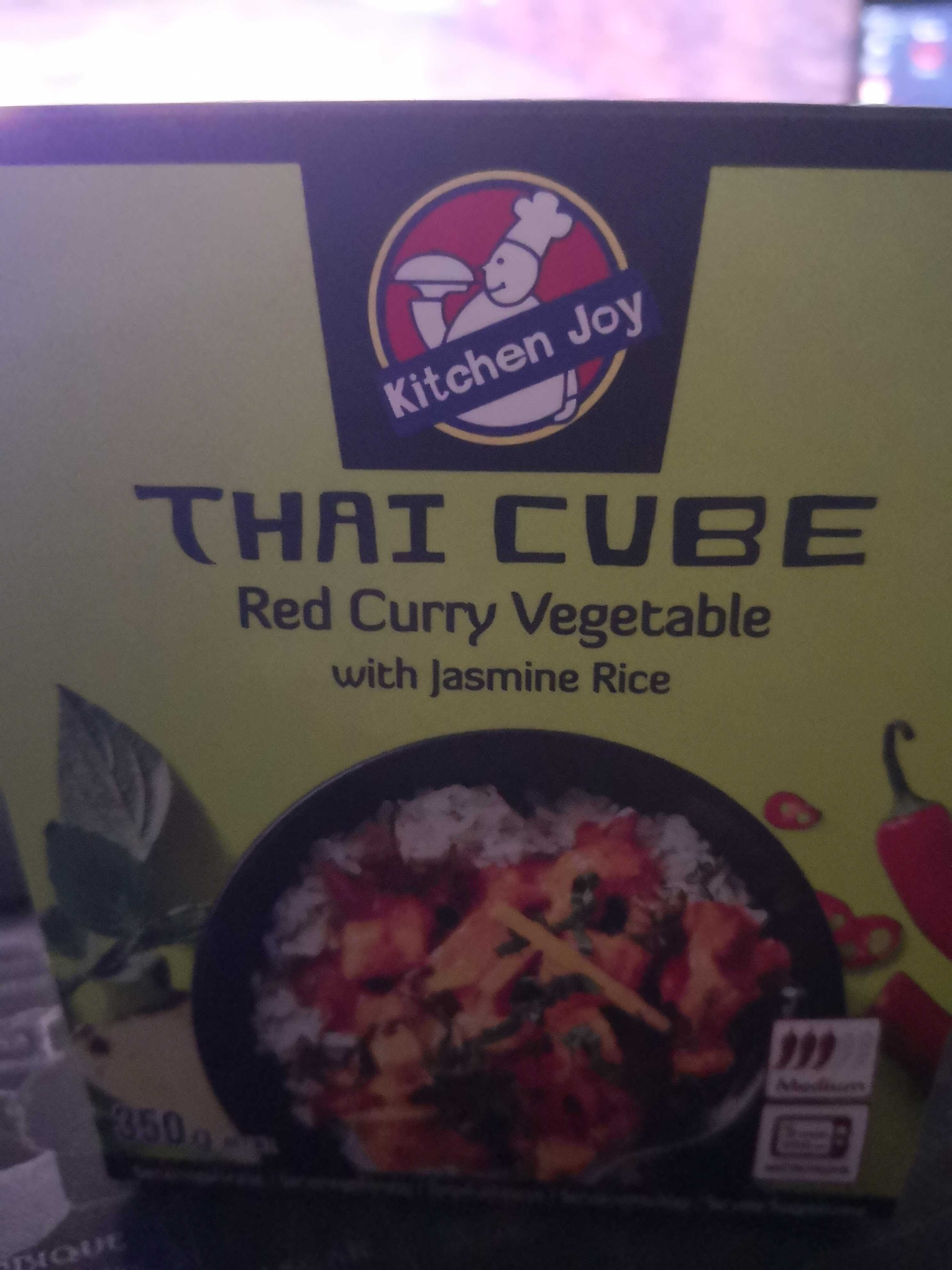Thai Cube - Red Curry Vegetable - Tuote