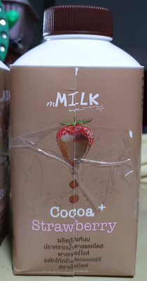 นมโกโก้พาสเจอร์ไรส์ปราศจากน้ำตาลแลคโตสกลิ่นสตรอเบอร์รี่ - Product - th