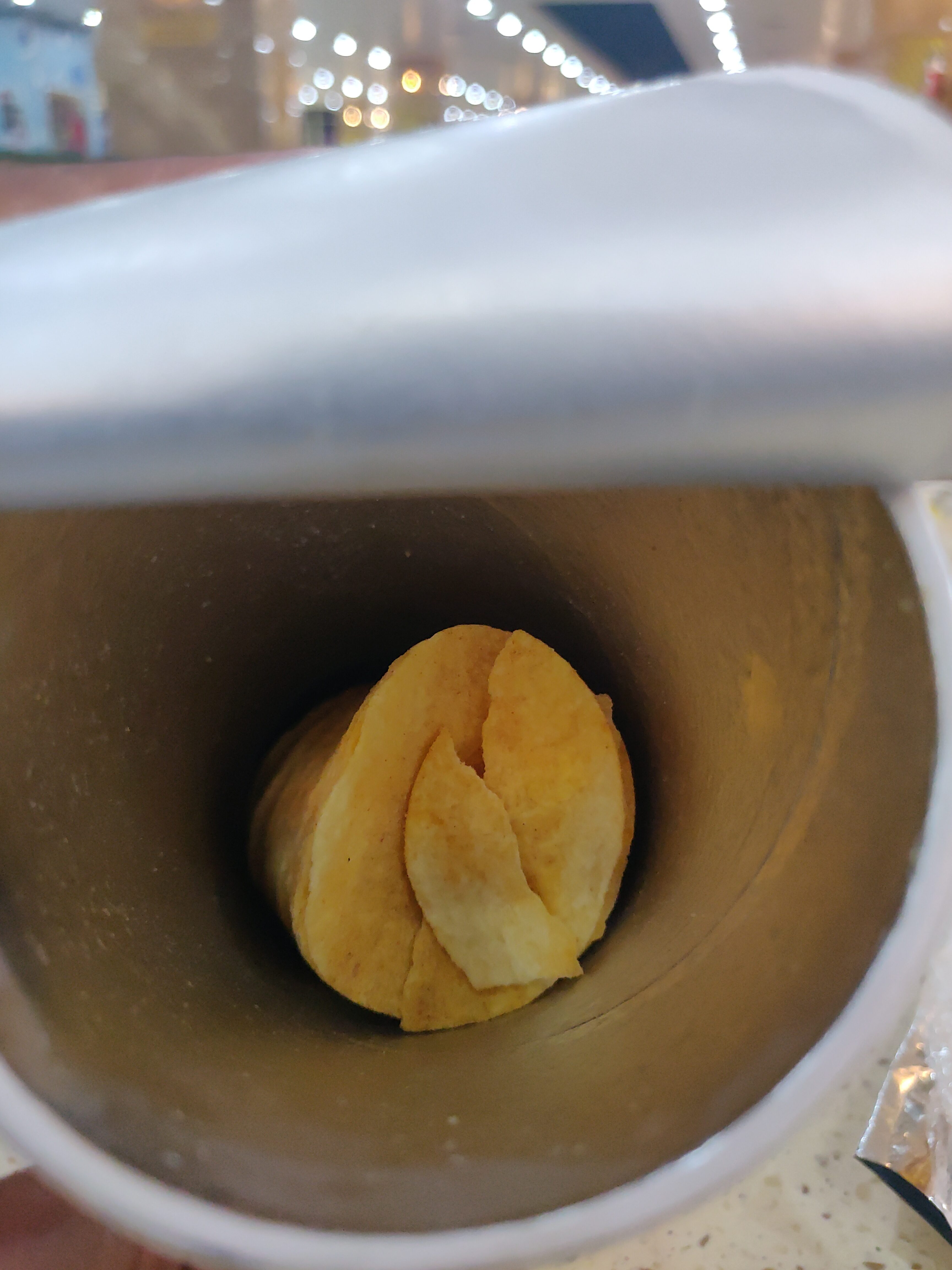 Pringles - Recycling instructions and/or packaging information