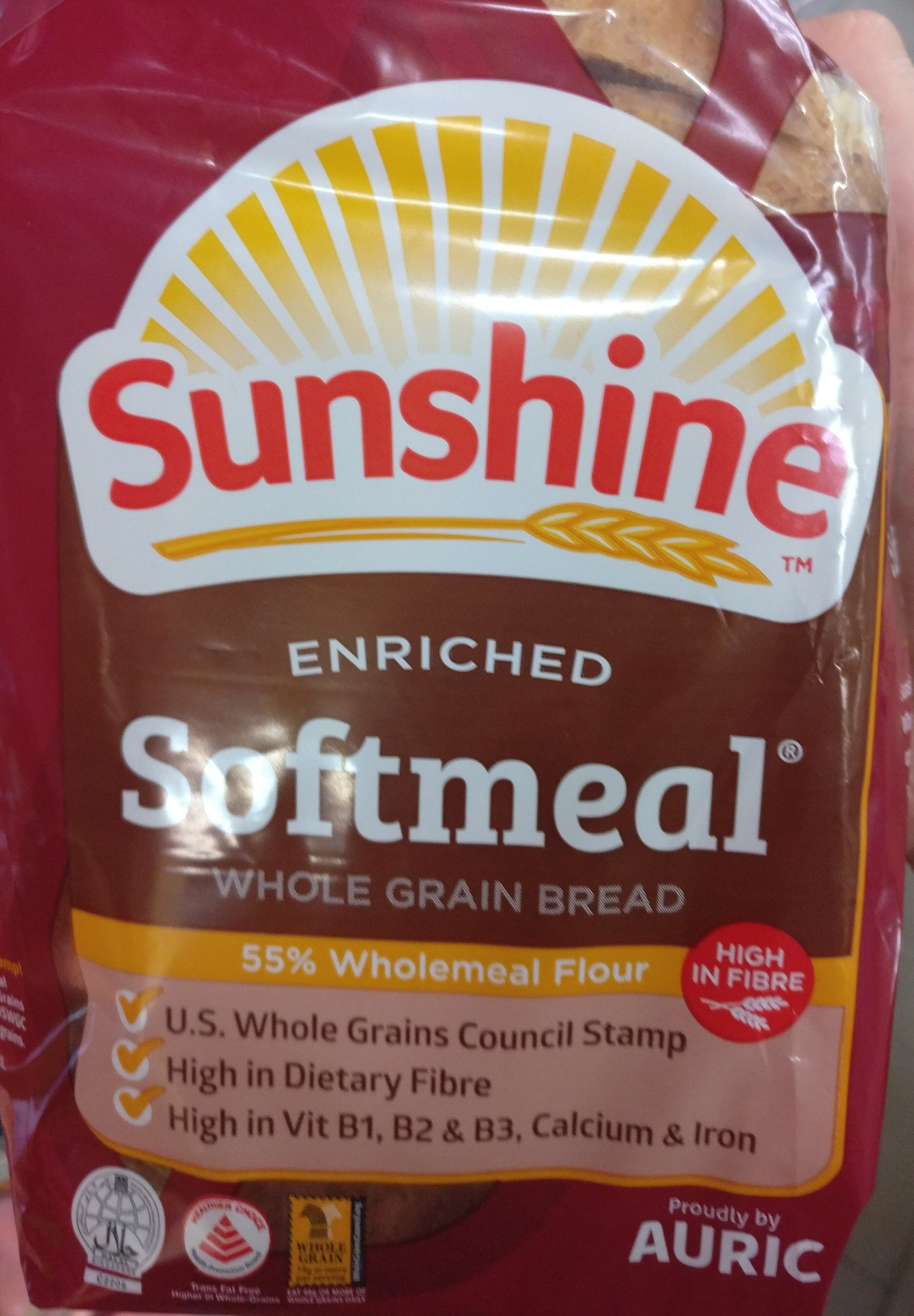 Enriched Softmeal Whole Grain Bread - نتاج - en
