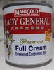 Lady General Full Cream Sweetened Condensed Milk - نتاج