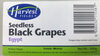 Seedles black grapes - Producte