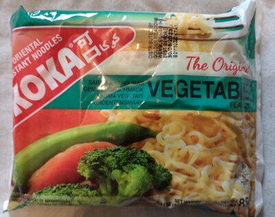 Oriental Instant Noodles: Vegetable Flavour - Product - fr