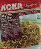 Black pepper fried noodles - Producto