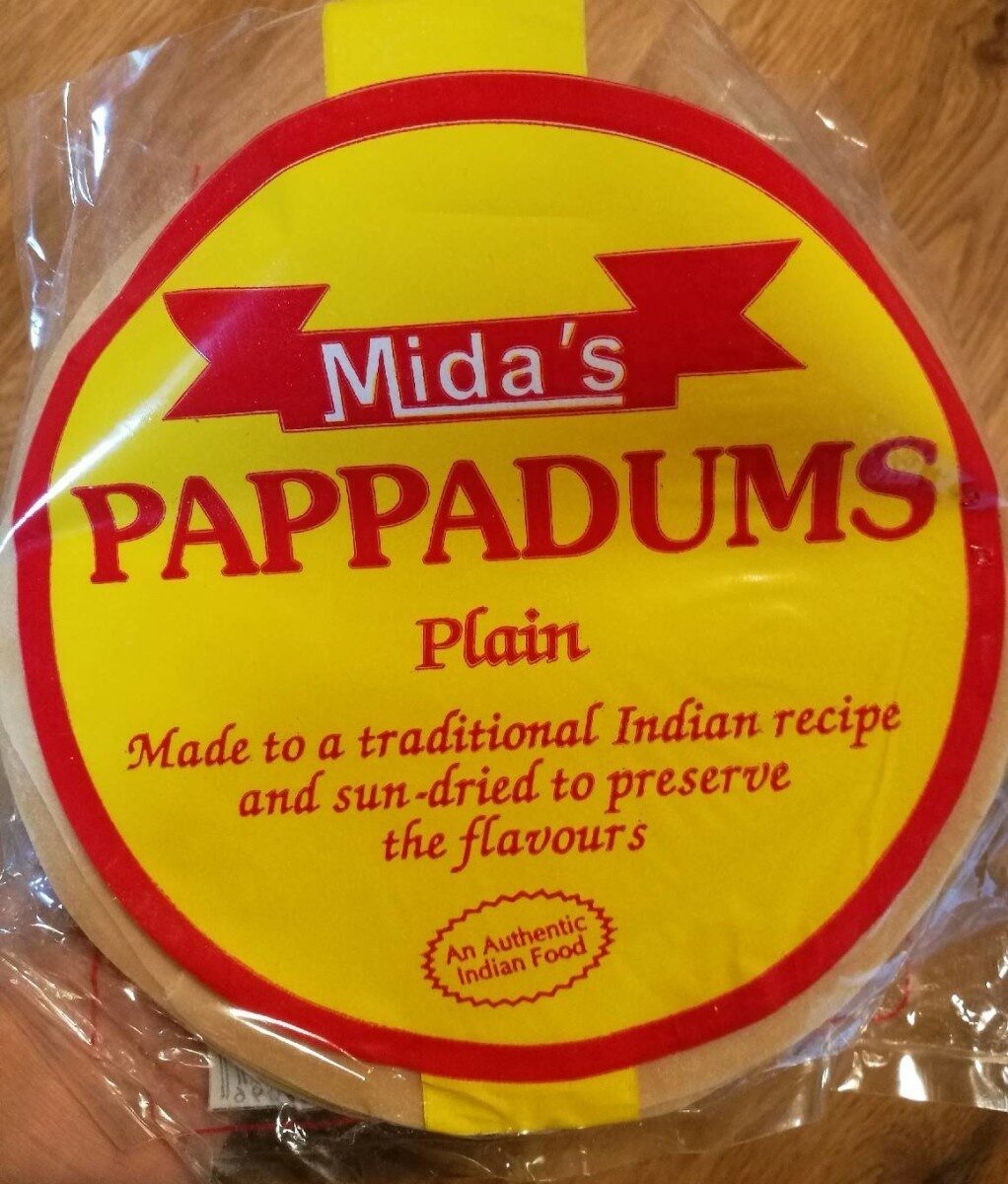 Pappadums - Producto - fr