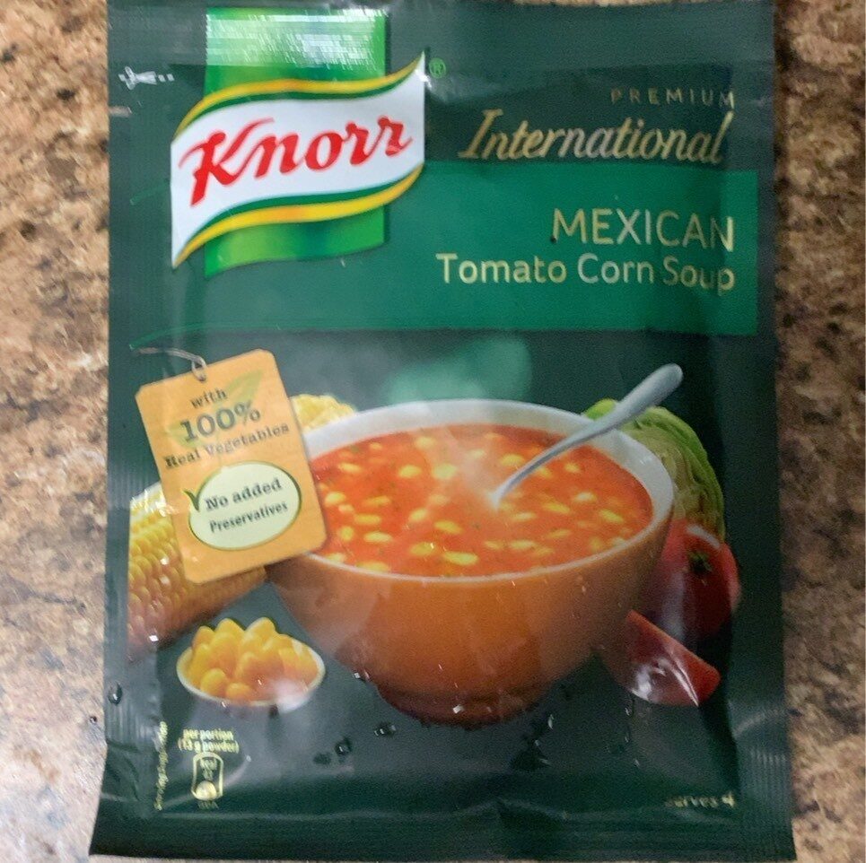 Mexican tomato corn soup - Producto - en
