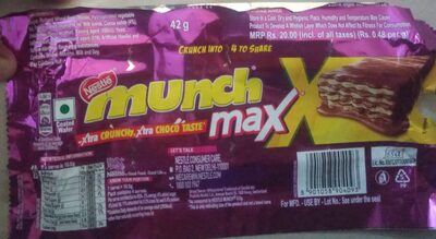 Munch Max - Ingredients