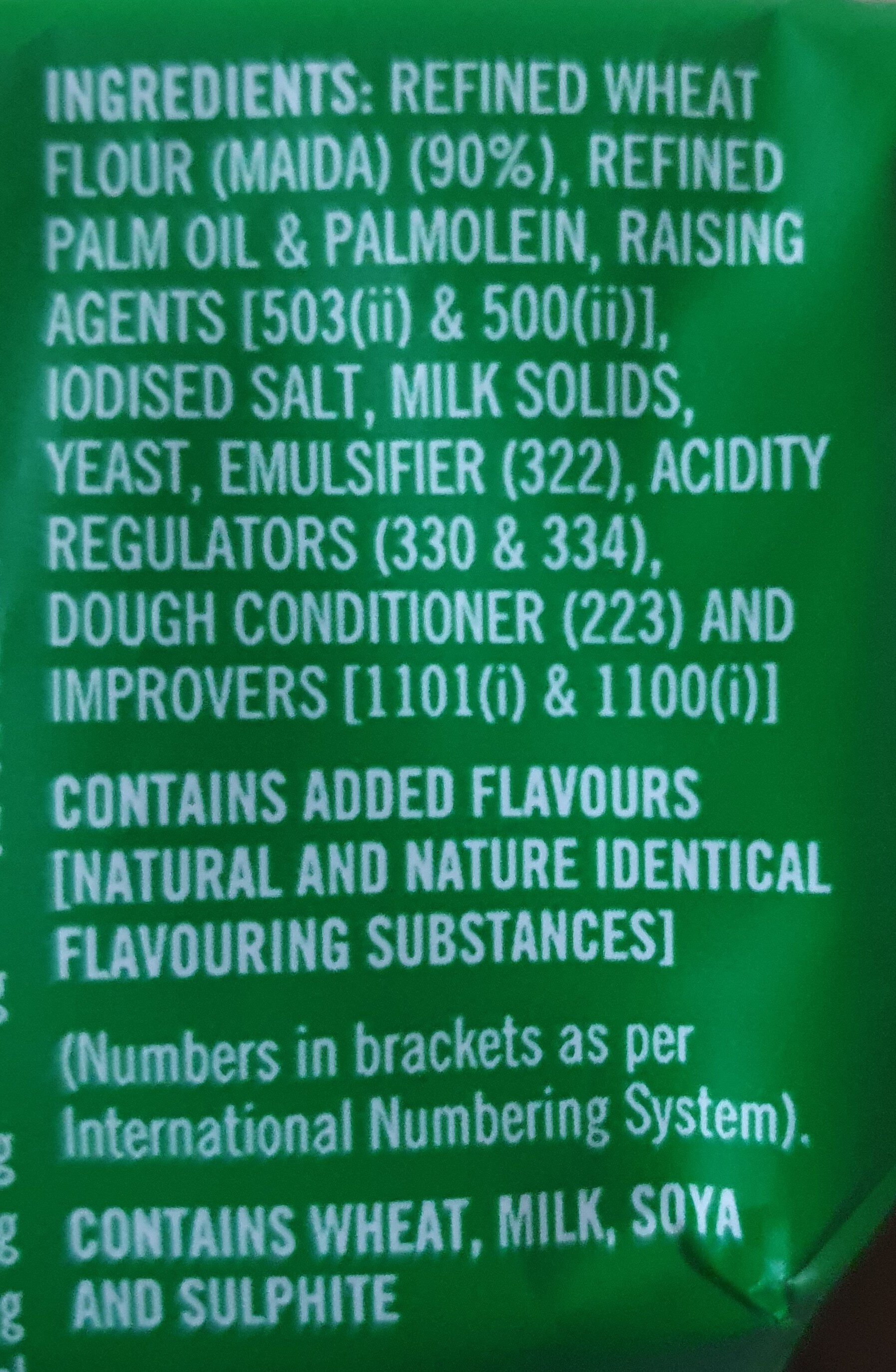 Cracker - Ingredients