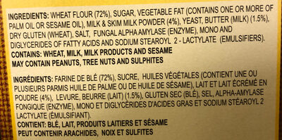 Milk Rusk Biscuits - Ingredients