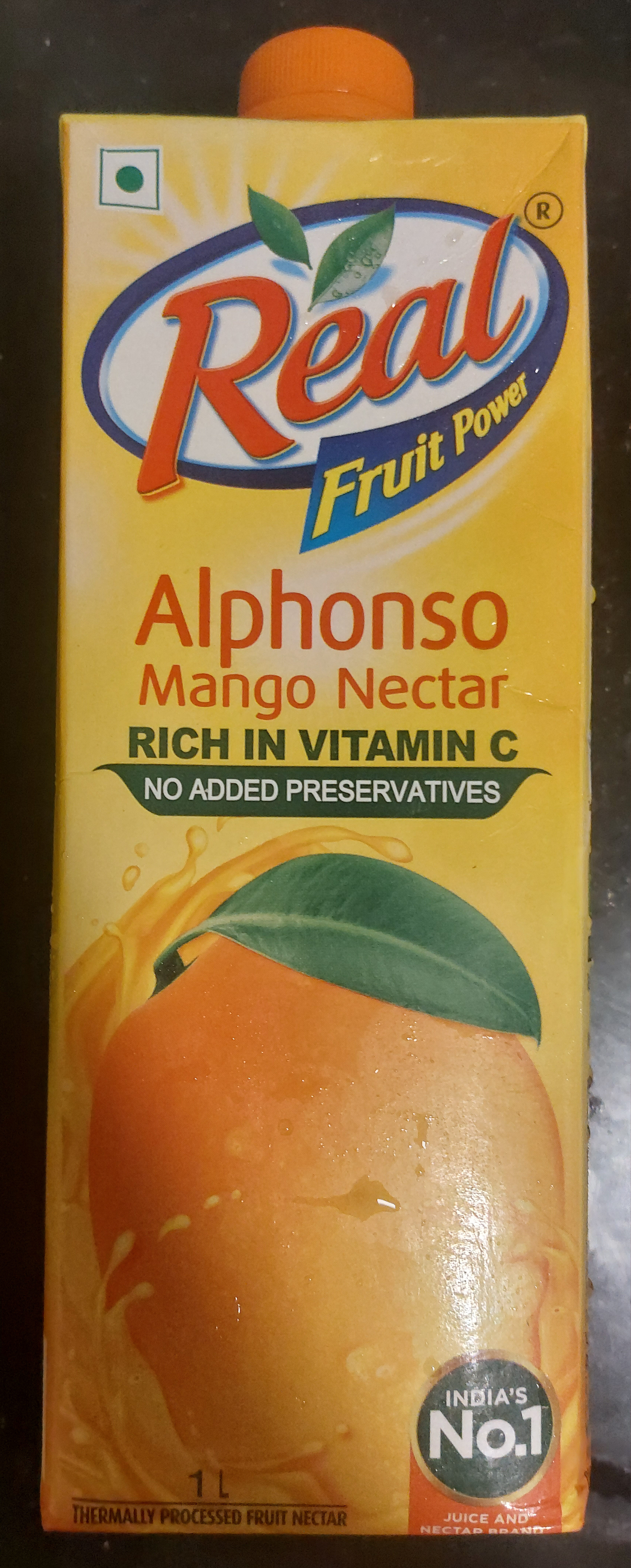 Real Fruit Power Alphonso Mango Nectar - Product