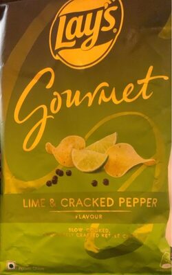 Gourmet limed and cracked pepper chips - Product - fr