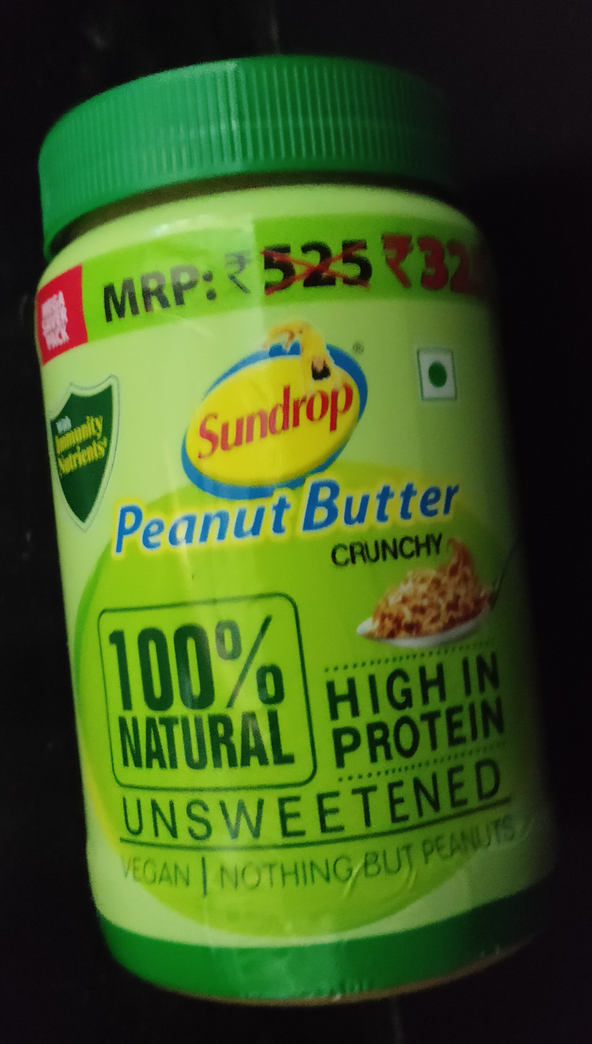 Peanut Butter 100% Natural Crunchy - Product