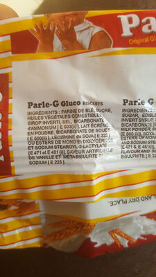 Biscuits Parle-G - Ingredients - fr