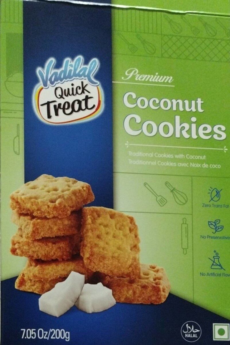 Coconut cookies - Producto - en