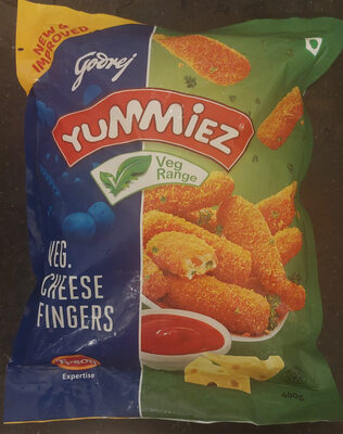 Yummiez Veg. Cheese Fingers - Product
