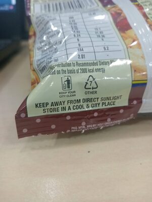 Haldiram khatta mitha - Recycling instructions and/or packaging information