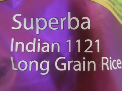 Alishaan riz Indien long grain - Ingredients