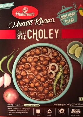 Minute Khana Dilli Style Choley - Product - fr