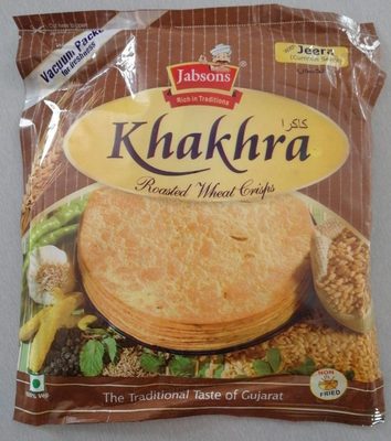 Khakhra roasted wheat crisps - Product - fr