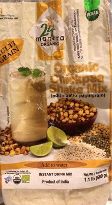Organic Chickpea shake mix - Product - fr