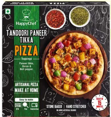 Happychef Tandoori Paneer Tikka Pizza - Product