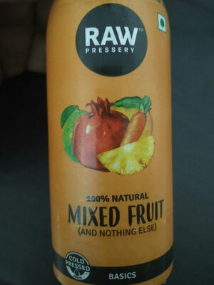 Raw Pressery Mixed Fruit Juice - Product