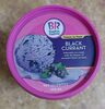 Black currant ice-cream - Product