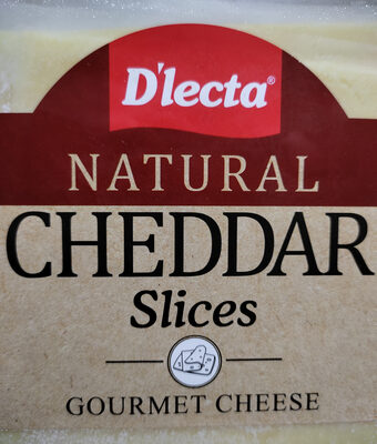 Natural Cheddar slices - Product