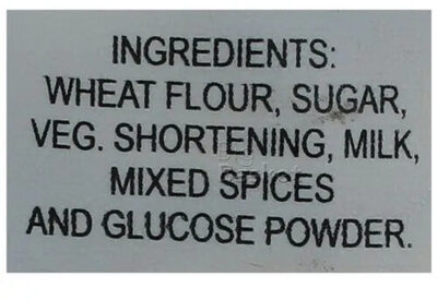 Whole wheat critters - Ingredients