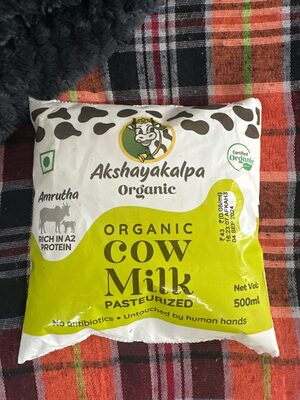 Comparez Organic Cow Milk