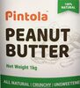 Pintola all natural peanut butter (crunchy) - Product
