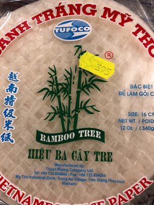 Vietnamese Rice Paper, klein - Produit