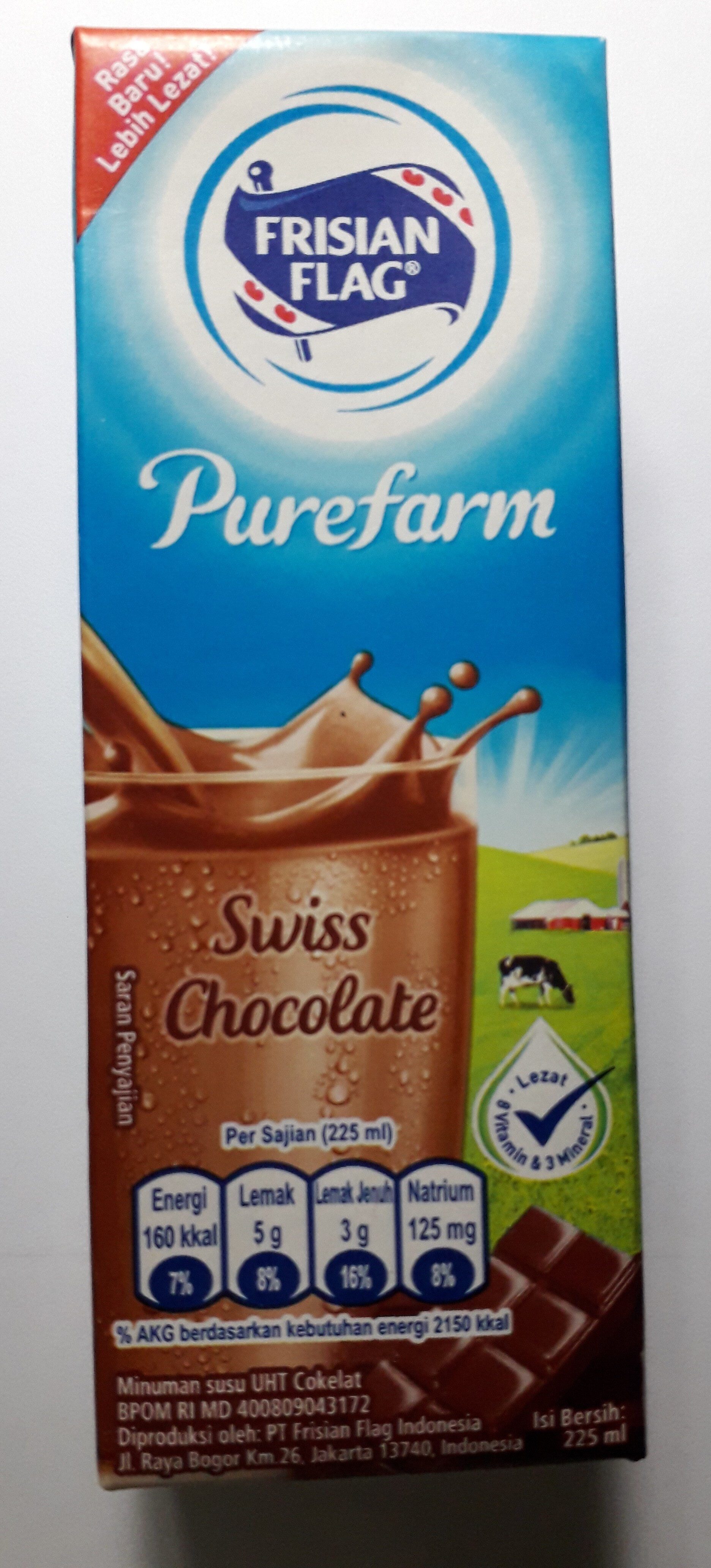 Frisian Flag Purefarm Swiss Chocolate E-1B - Product