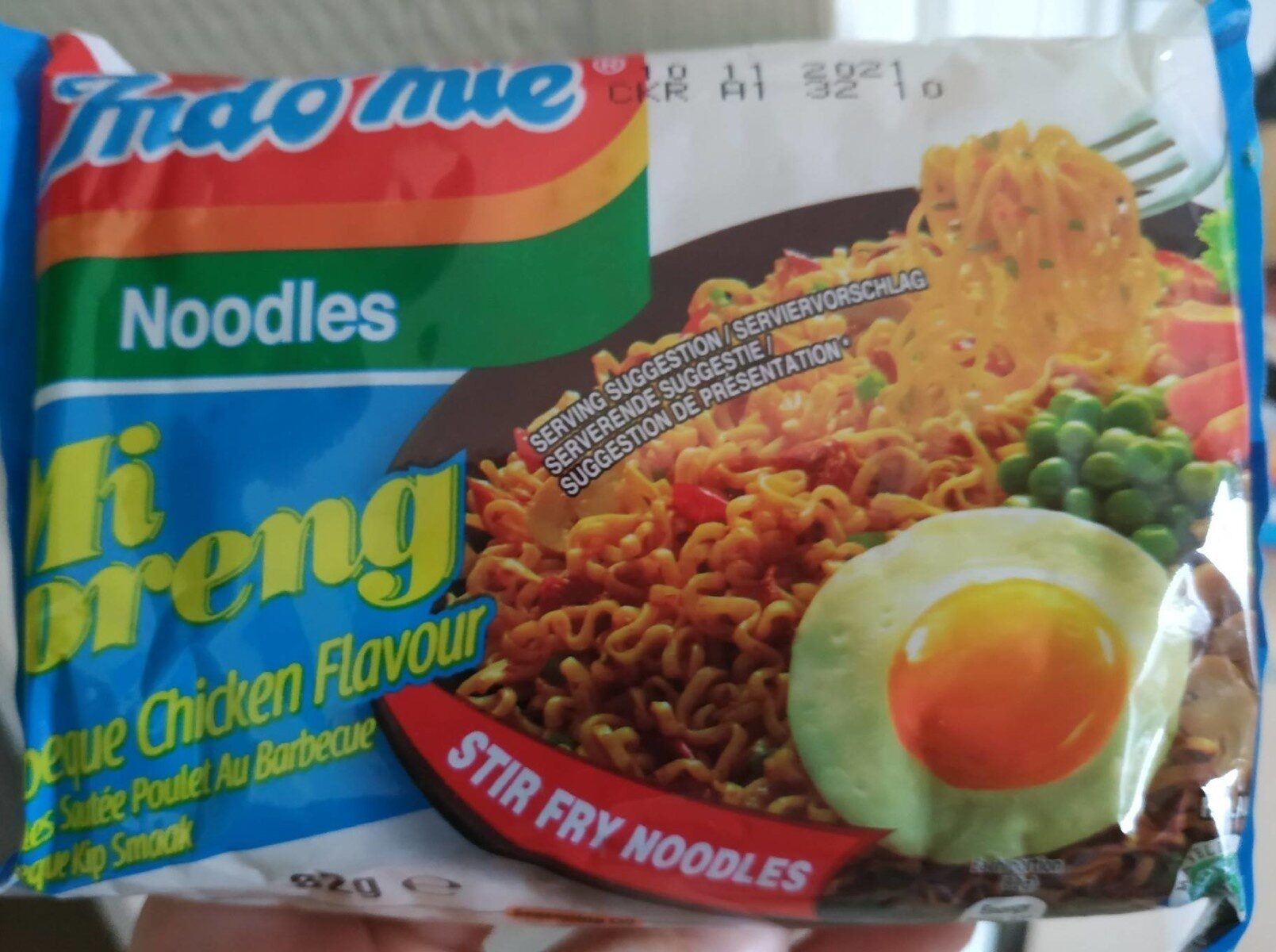 Noodles Mi Goreng Barbeque Chicken Flavour - Produkt - nl