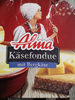 Alma Käsefondue mit Bergkäse - Produkt