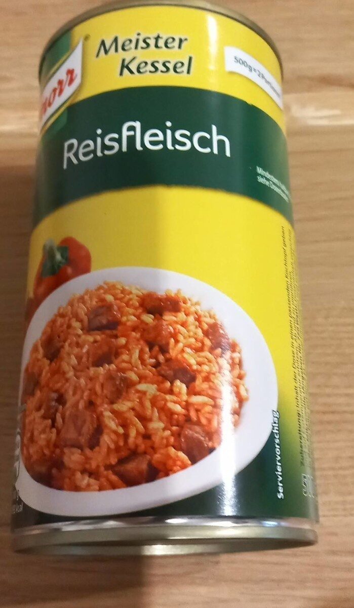 Reisfleisch (Dose) - Produkt - en