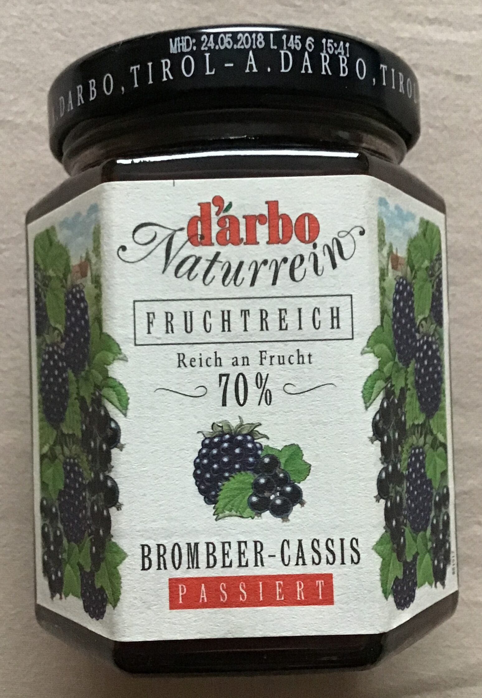 Brombeer-Cassis - Produkt