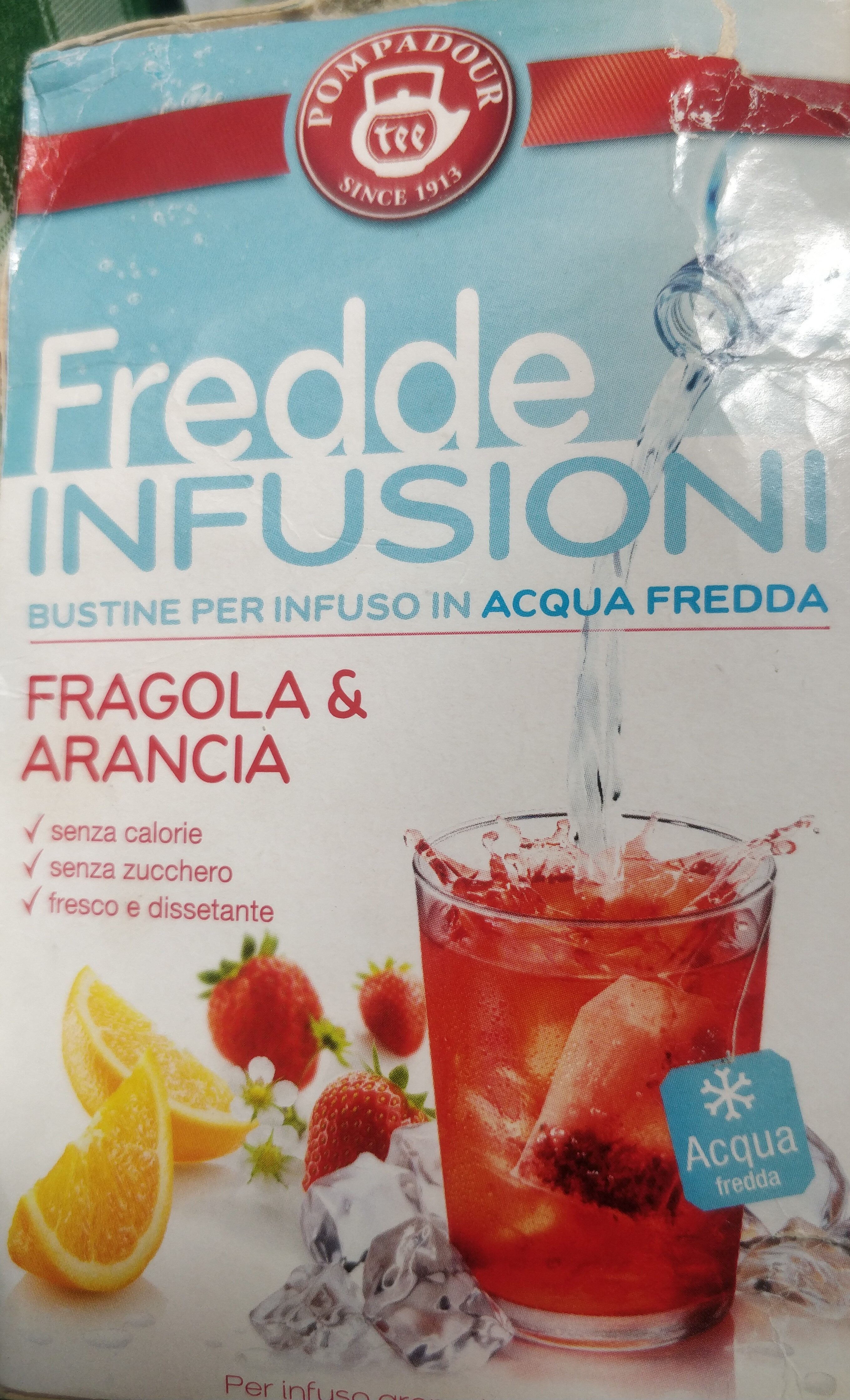 Fredde infusioni fragola& arancia - Prodotto
