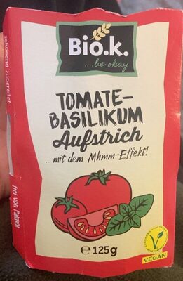 Tomate Basilikum Aufstrich - Produkt