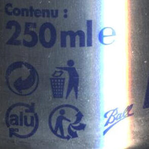 Red Bull - Energy Drink - Instruction de recyclage et/ou informations d'emballage