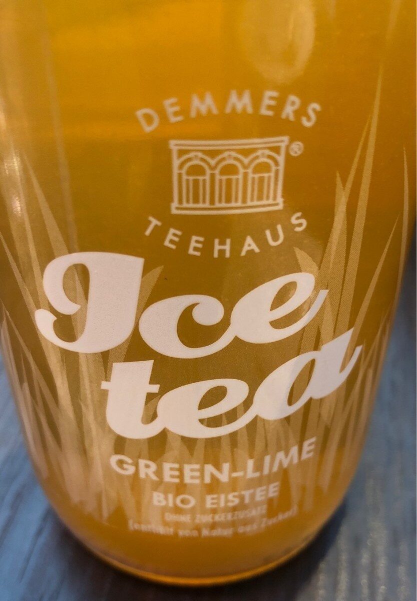 Ice tea Green Lime - Product - fr