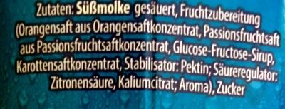 Fucht Molke Orange/Maracuja - Ingredients - de