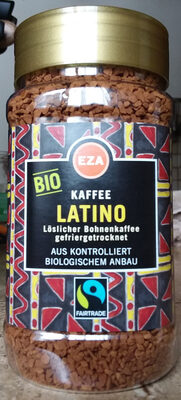 Kaffee Latino,  BIO löslicher Bohnenkaffee gefriergetrocknet - Product - de