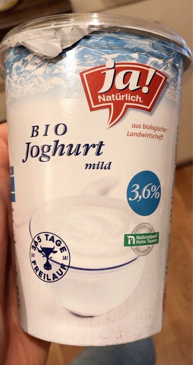 Bio Joghurt Mild 3,6% - Produkt