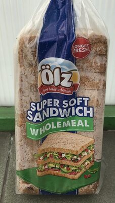Super soft sandwich wholemeal bread - Product - fr